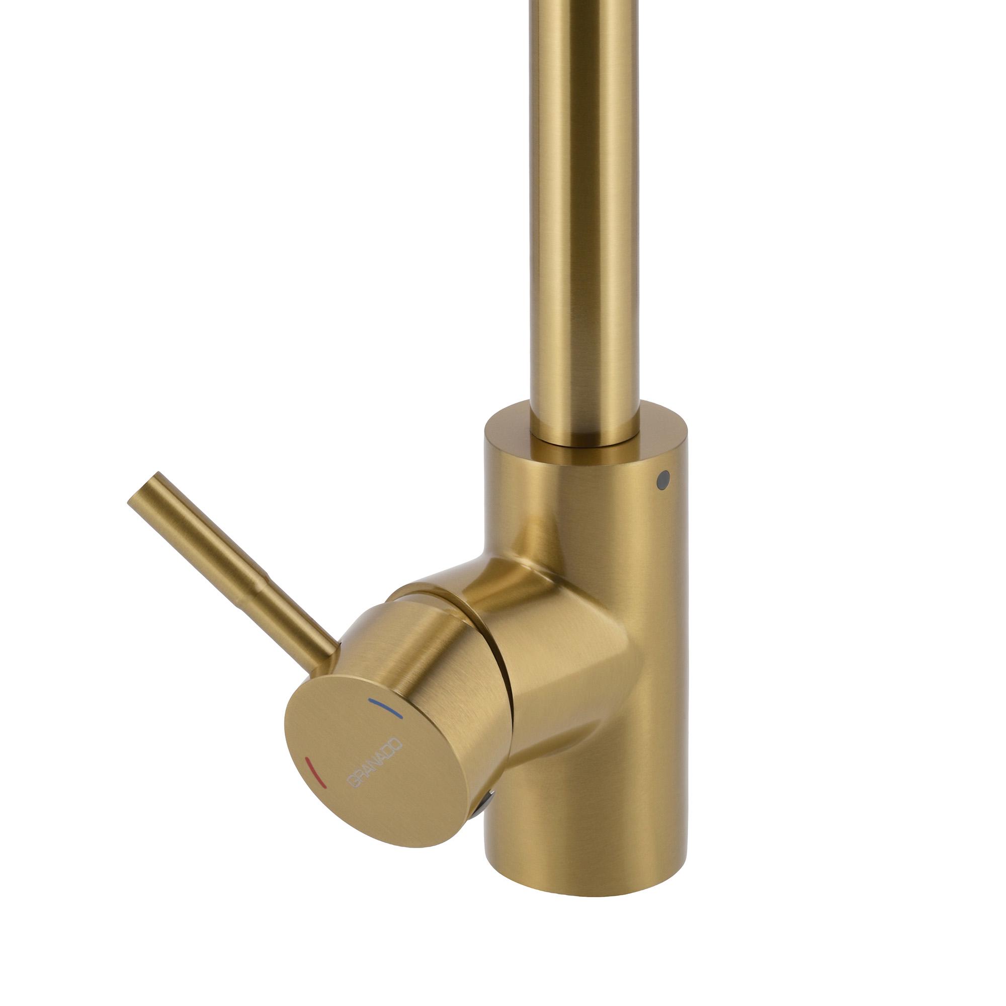 Змішувач на кухню Elche LUX PVD Gold (gz0110LPVD) - фото 4