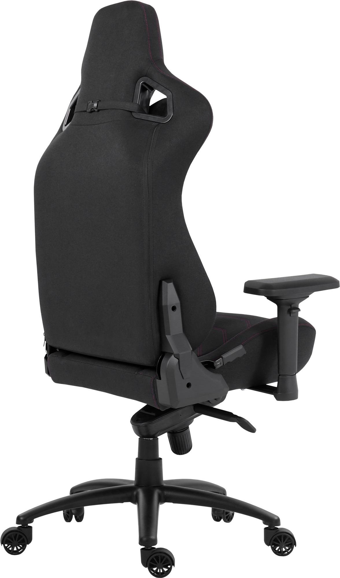 Кресло геймерское GT Racer X-8004 Fabric Black - фото 4