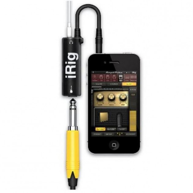 Аудиоинтерфейс Dynamode iRig Multimedia AmpliTube для подключения гитары к iPhone / iPod / iPad - фото 4