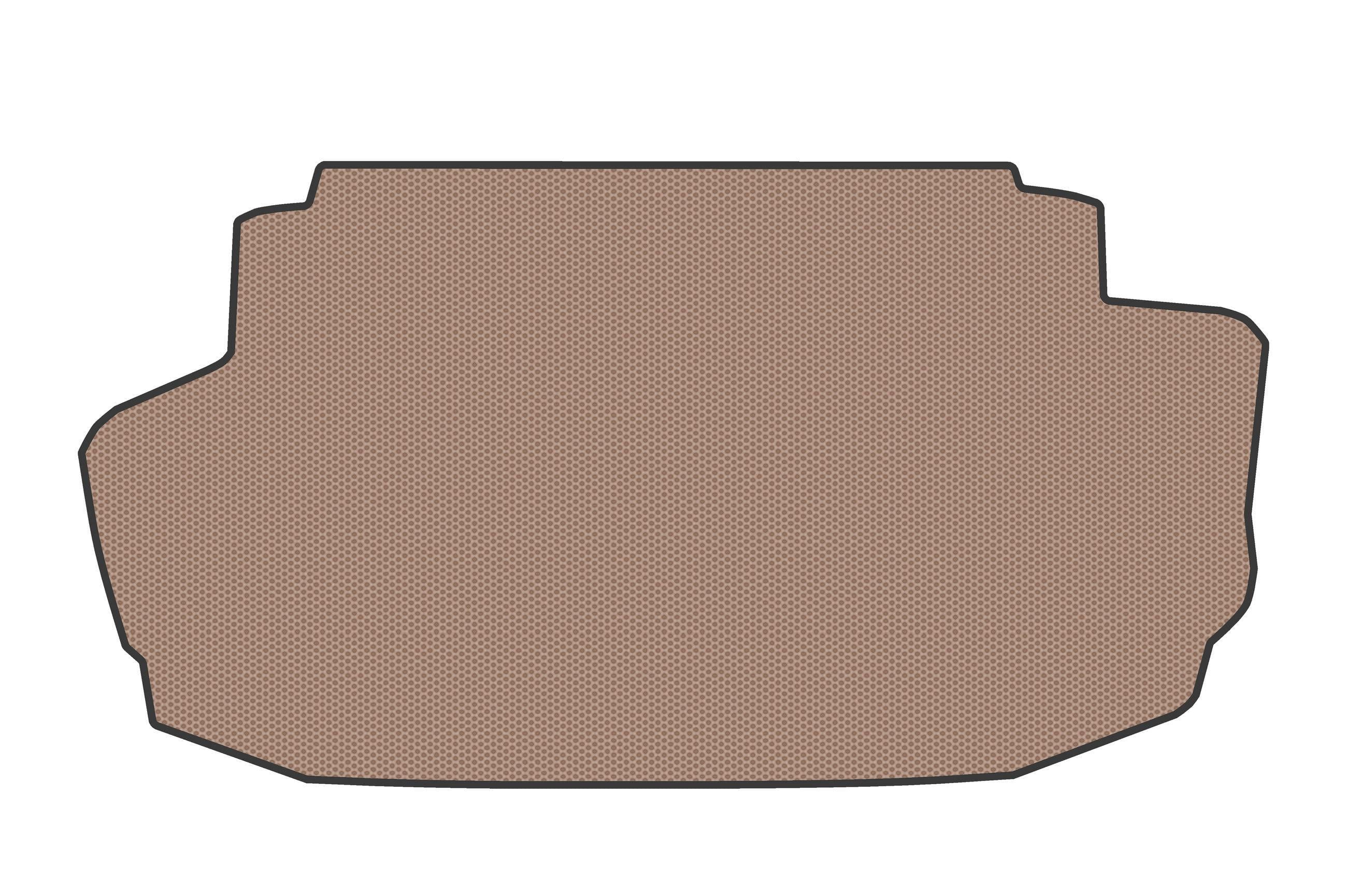 Килимок в багажник Digital Designs Long для Mercedes S-сlass W220 1998-2005 рр. резина Бежевий (186486)