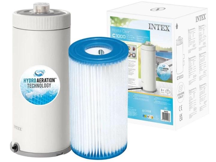 Фильтр-насос Intex картриджный 3785 л/час 220-240V Белый (26638)