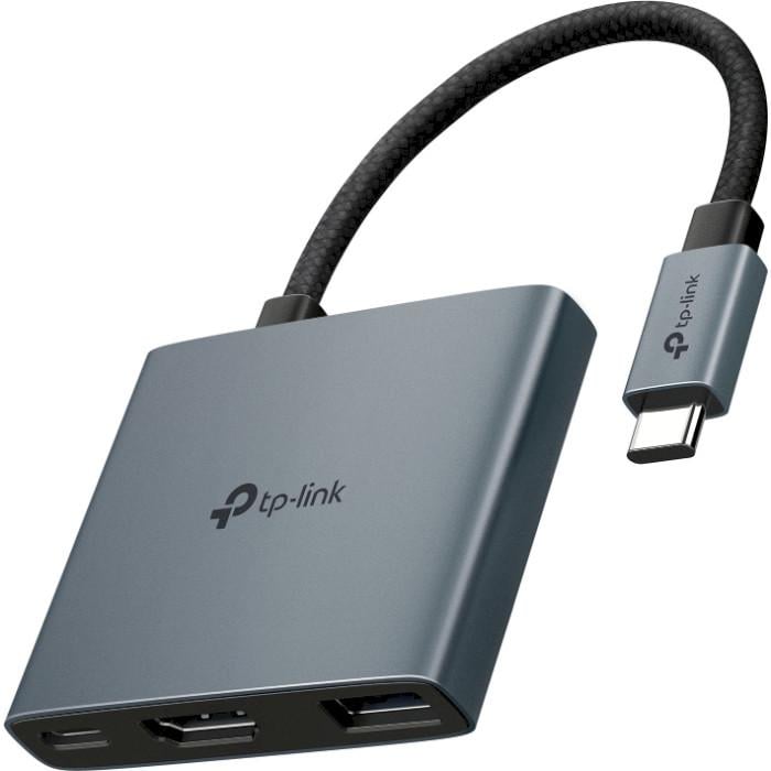 Концентратор TP-Link UH3020C 1xUSB 3.0 1xHDMI 1xUSB-C PD 100W Grey (30651742)