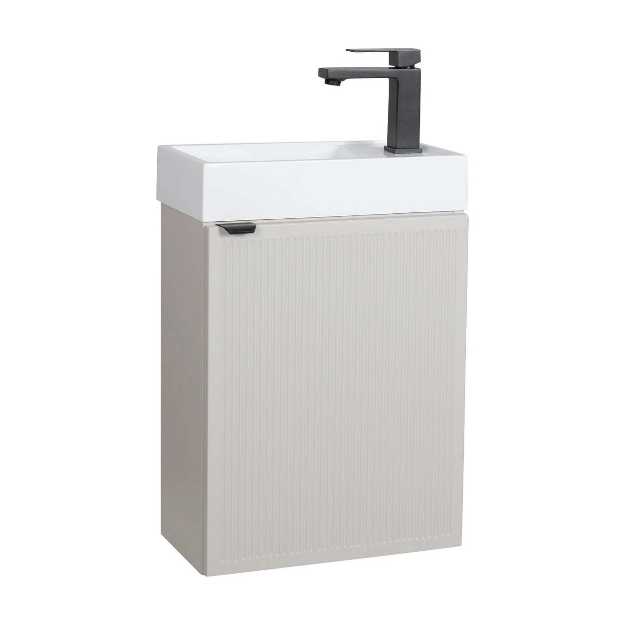 Тумба для ванной комнаты консольная Fabio MINI с умывальником 40 см Кашемир (30397996)