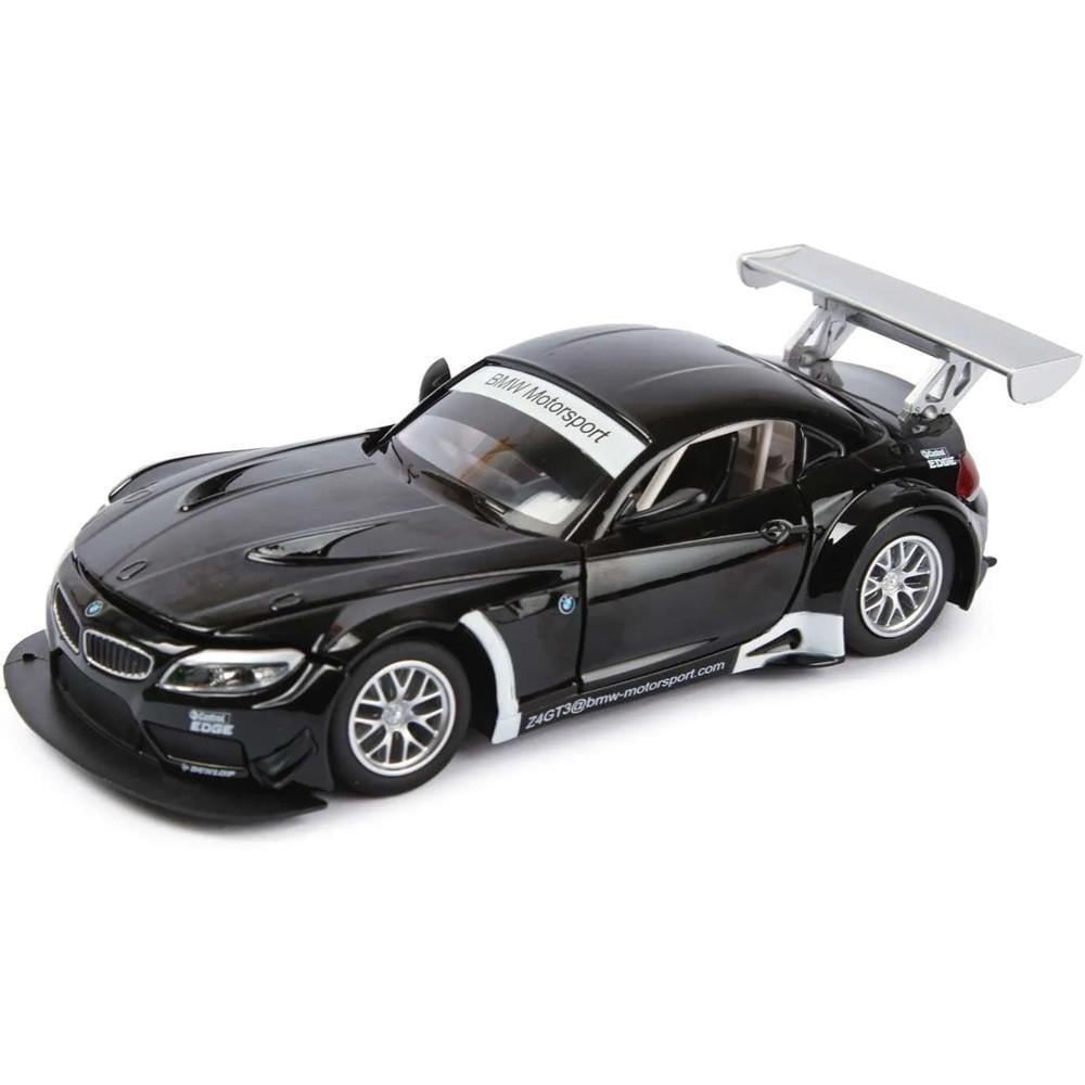 Іграшкова машинка металева Автопром BMW Z4 GT3 1:24 колекційна Чорний (30101136)