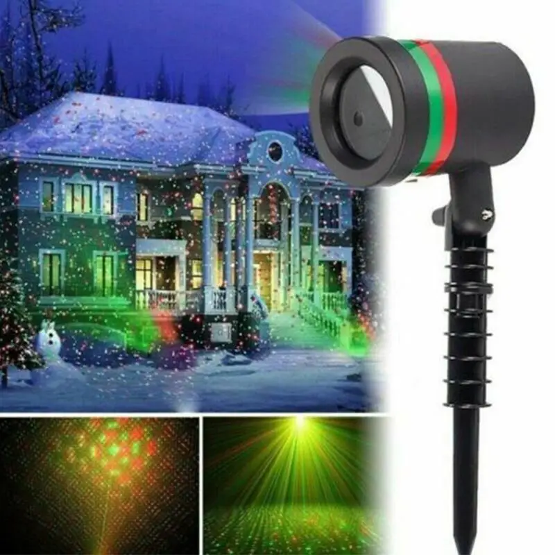 Проектор Star shower laser light от сети - фото 4