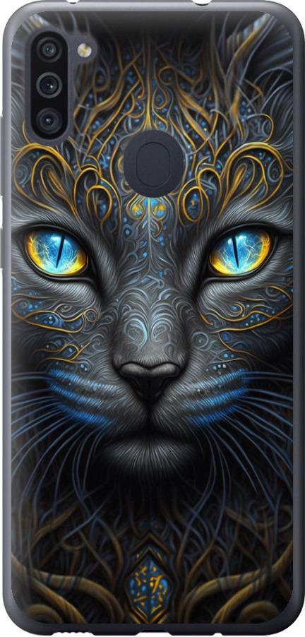 Чехол на Samsung Galaxy A11 A115F Кошка (5548u-2012-42517)