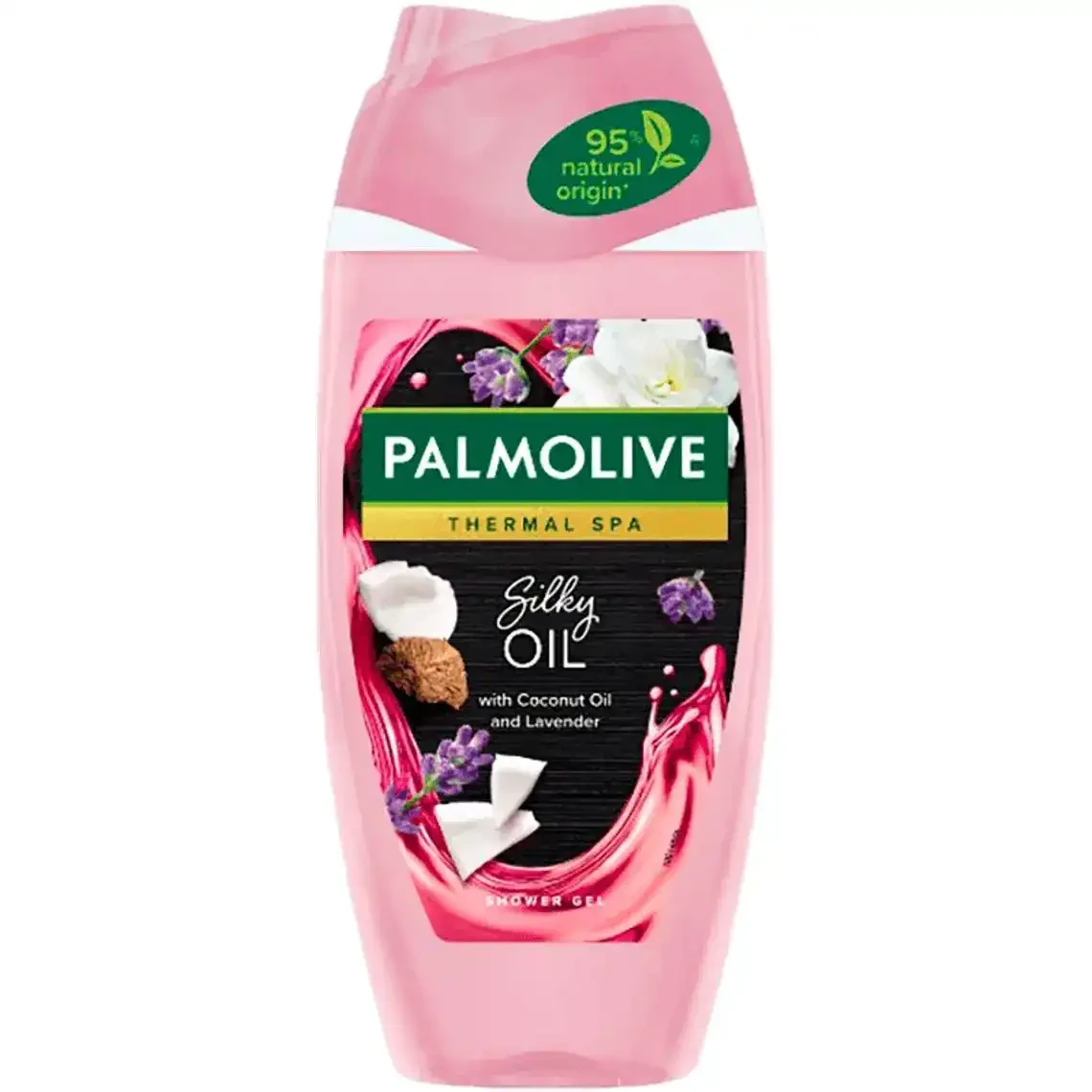 Гель для душу Palmolive Thermal Spa Шовкова олія з кокосовою олією та лавандою 250 мл (8718951430556)