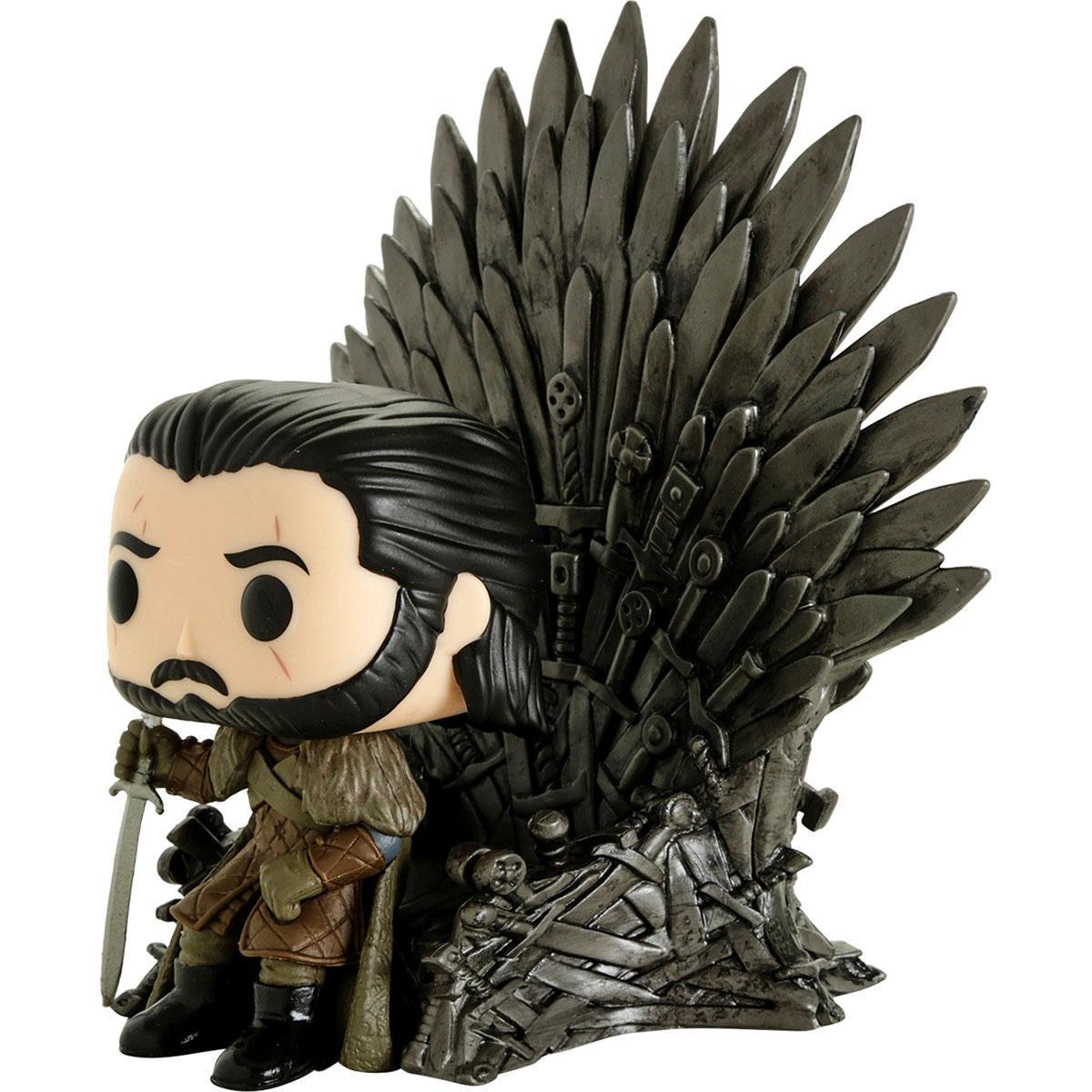 Фігурка Funko Pop GoT Jon Snow Sitting Throne 10 см