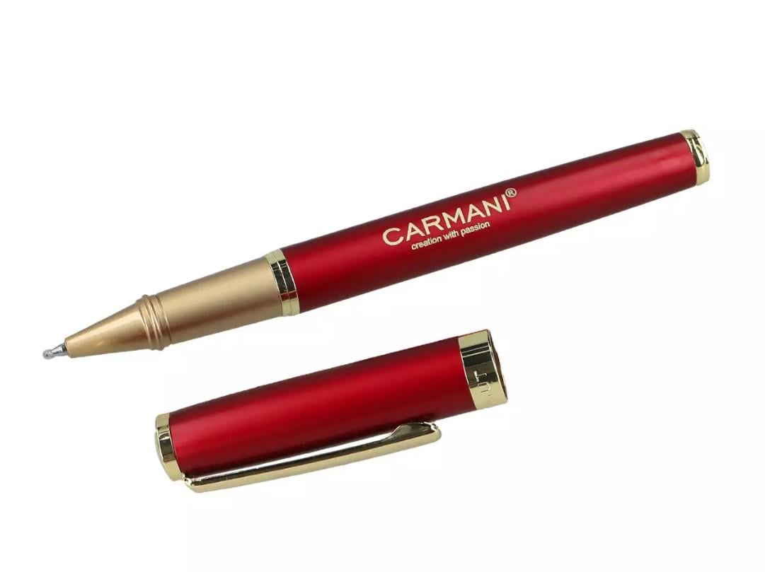 Ручка шариковая с картриджами Carmani Красный (031-0038)