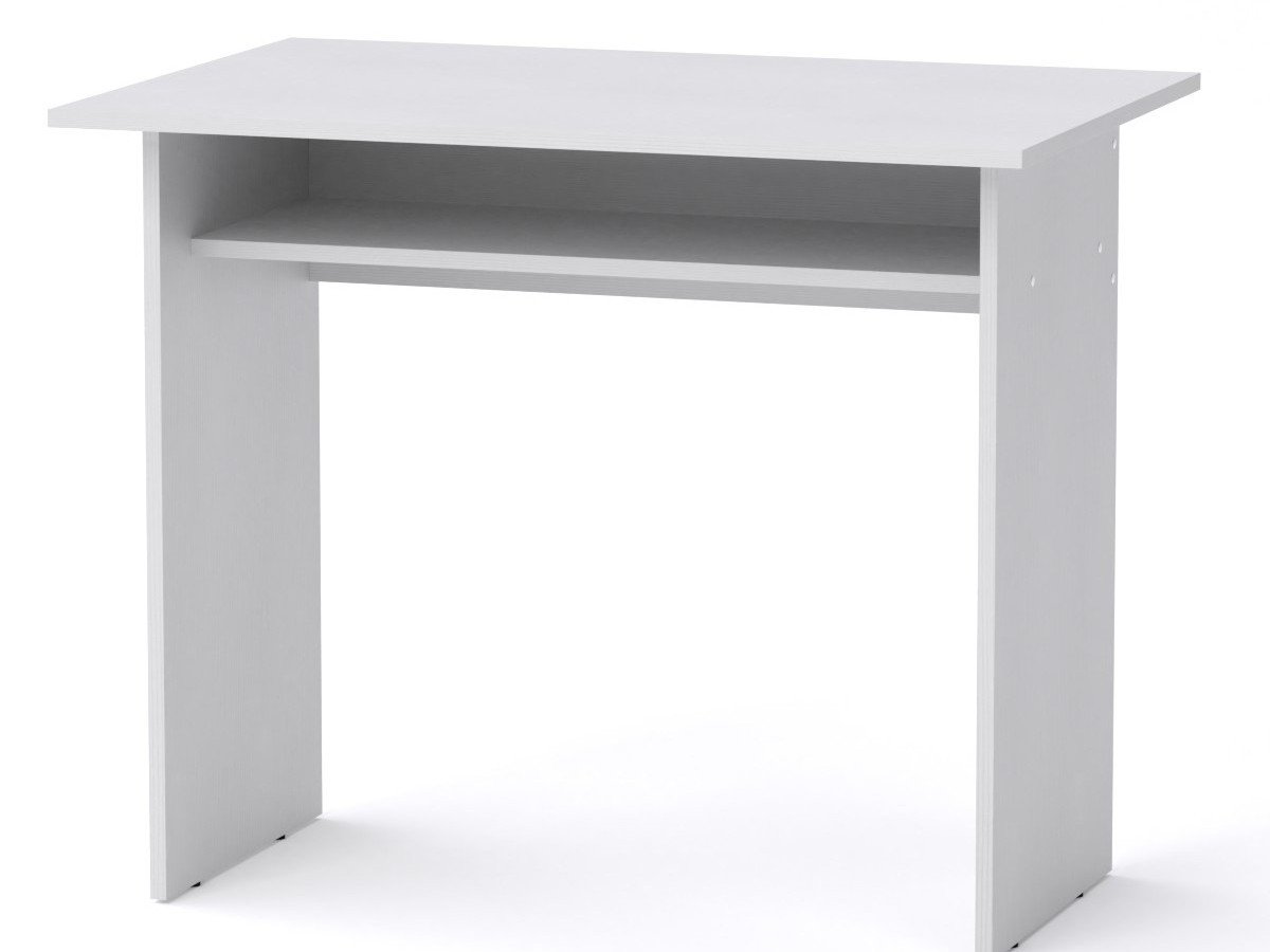Стіл письмовий Компанит МО 4 90х60х73,6 см Альба білий - фото 1 Стіл письмовий Компанит МО 4 90х60х73,6 см Альба білий - фото 1
