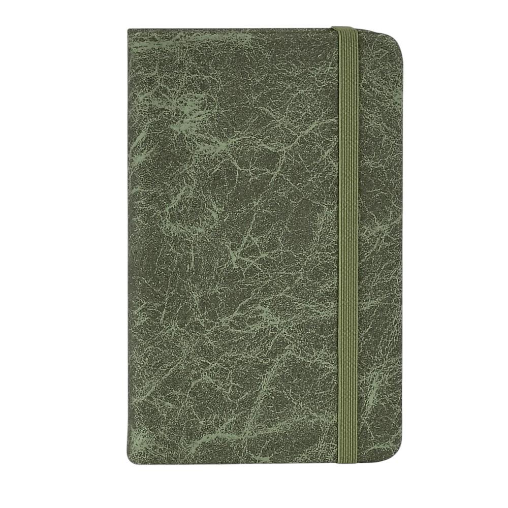 Блокнот на резинке Stenson Fissure A6 80 листов в линию Зеленый (WW01502ST) Блокнот на резинке Stenson Fissure A6 80 листов в линию Зеленый (WW01502ST)