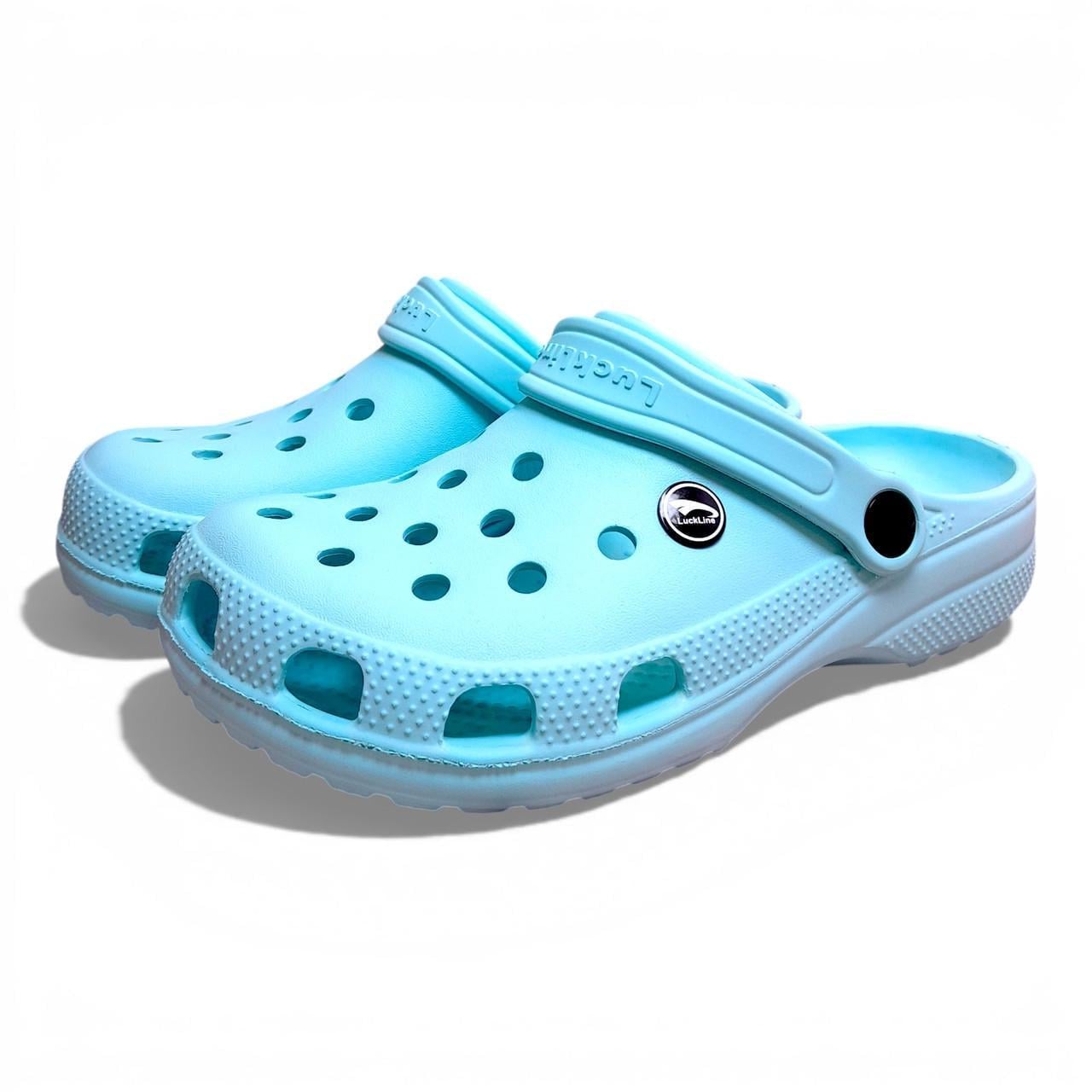 Сабо женские Luck Line р. 39 25 см Голубой (2931566199)
