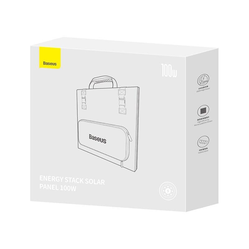 Солнечная панель BASEUS Energy Stack Solar Panel 100 Вт (23688710) - фото 8 Солнечная панель BASEUS Energy Stack Solar Panel 100 Вт (23688710) - фото 8