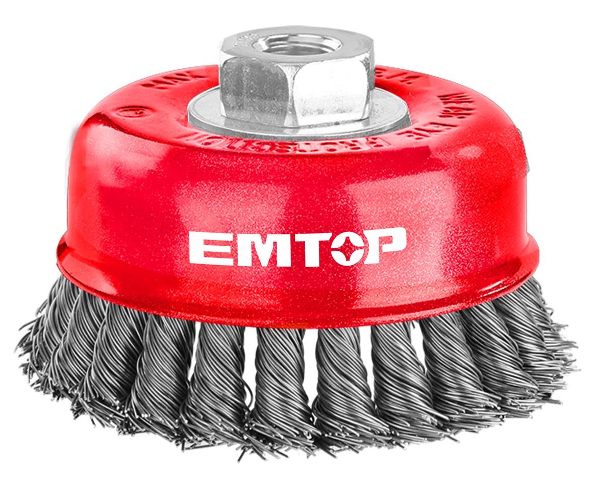 Щетка чашечная EMTOP EWCB21005 100 мм