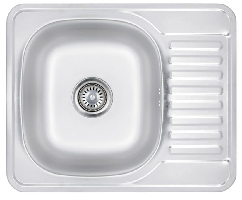 Мойка для кухни Brinex 5848 BRIN5848SAT08 врезная 0,8 мм (63432)