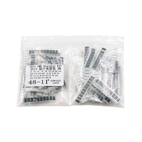 Резистор SMD 2512 1 Вт 5% 1 Ом-1 МОм 330 шт. (510256)