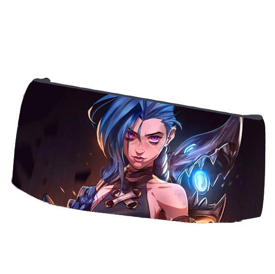 Пенал школьный игра Лига Легенд League of Legends двухсторонний 22х11 см (pn_0116)