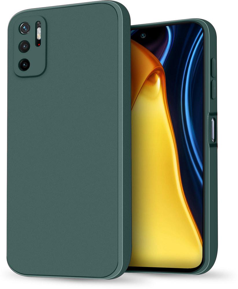 Силиконовый чехол HardCorner Xiaomi Poco M3 Pro 5G (с микрофиброй) Green (34854-08) Силиконовый чехол HardCorner Xiaomi Poco M3 Pro 5G (с микрофиброй) Green (34854-08)