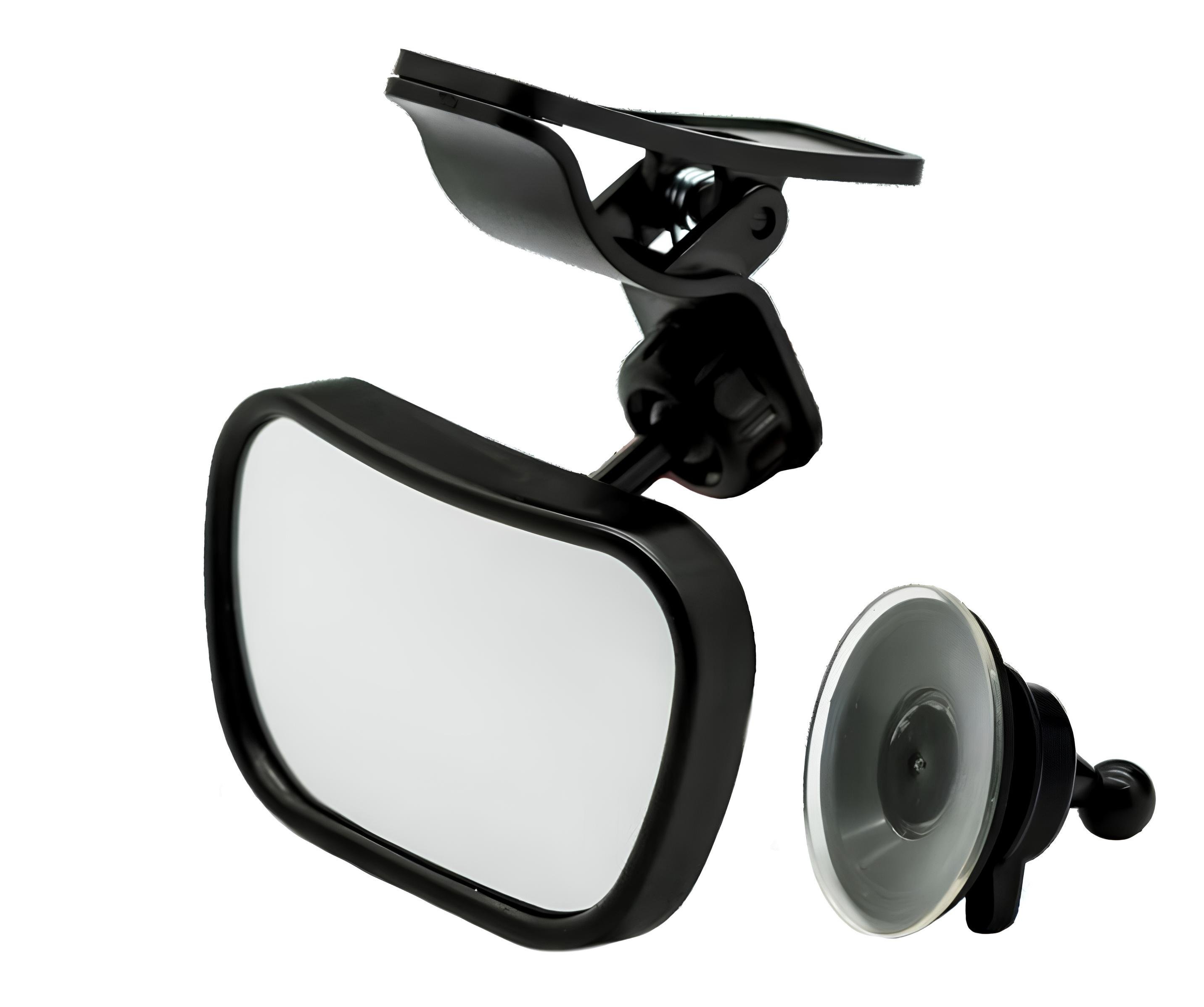 Дополнительное автомобильное зеркало заднего вида в салон для детей 8,5х5,5 см