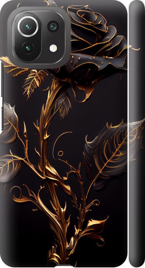 Чехол на Xiaomi Mi 11 Lite Роза 3 (5552m-2281-42517) Чехол на Xiaomi Mi 11 Lite Роза 3 (5552m-2281-42517)