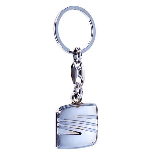 Брелок Seat металлический