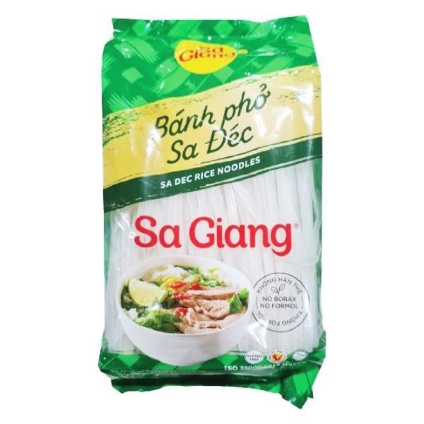 Лапша рисовая Sa Giang Banh Pho Sa Dec 5 мм 400 г