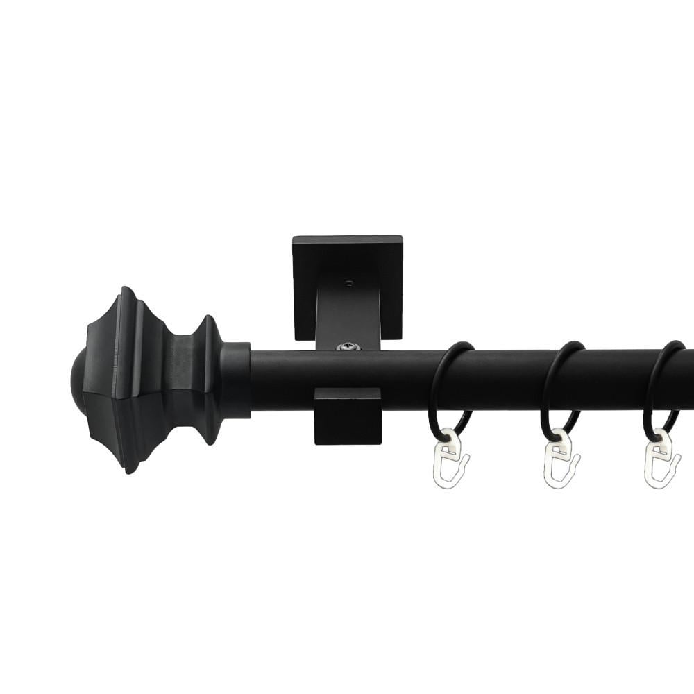 Карниз металлический Orvit Борджеза однорядный техно 25 мм 320 см Черный бархат (009-2184)