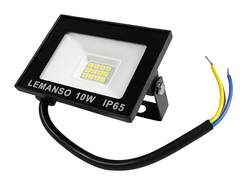 Прожектор світлодіодний Lemanso LMP104-10 Посейдон 10W 6500K 800Lm IP65 (8172)