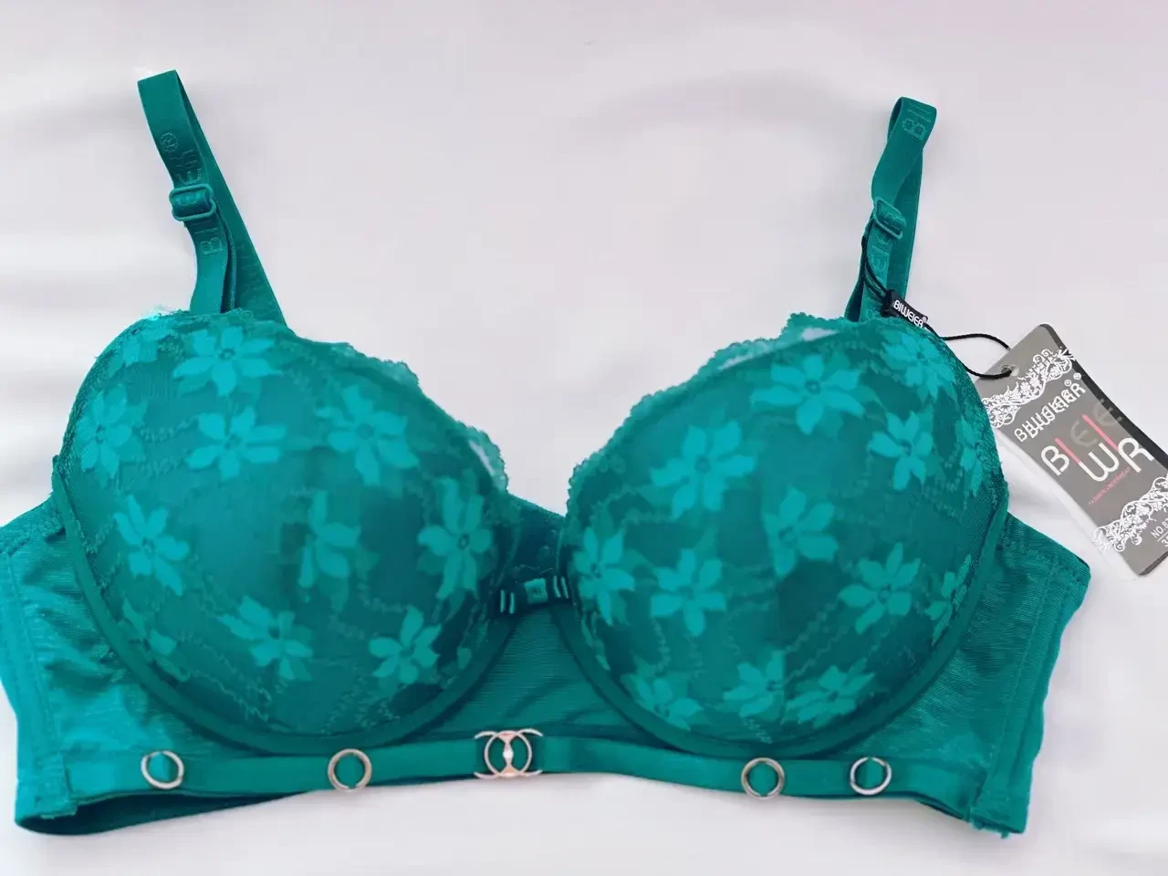 Бюстгальтер Biweier на косточках без Push-Up 85С Изумрудный (BW87412GRNC)