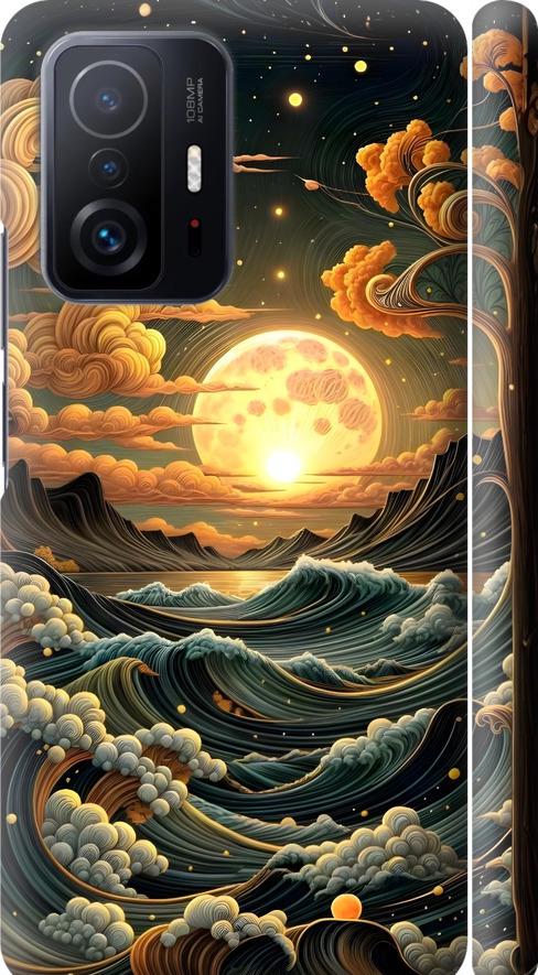 Чехол на Xiaomi 11T Арт волны (6332m-2487-42517) Чехол на Xiaomi 11T Арт волны (6332m-2487-42517)