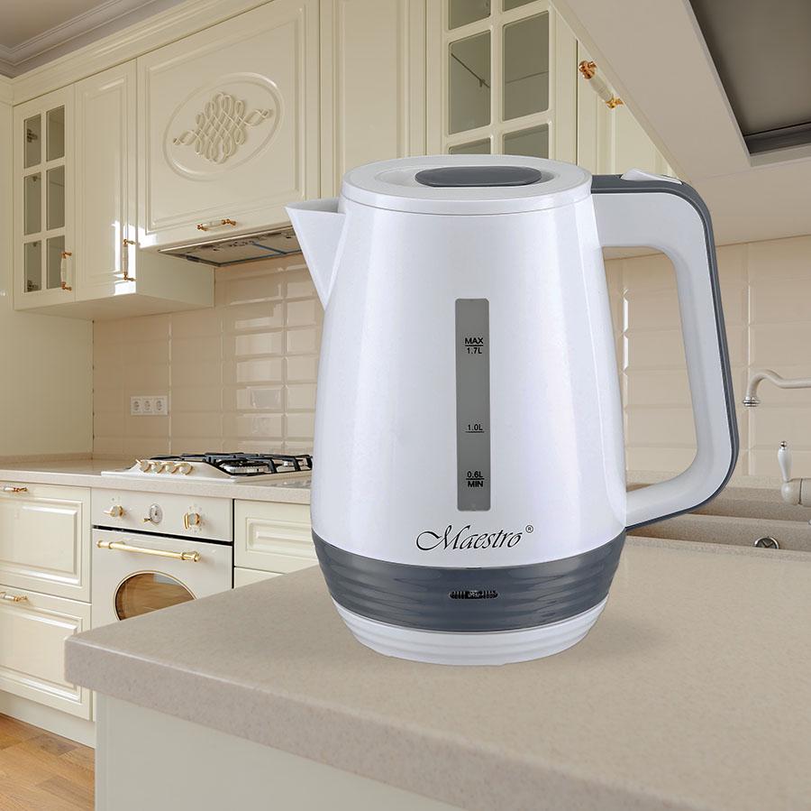 Электрочайник Maestro MR-033-W 1,7 л (118134) - фото 4 Электрочайник Maestro MR-033-W 1,7 л (118134) - фото 4