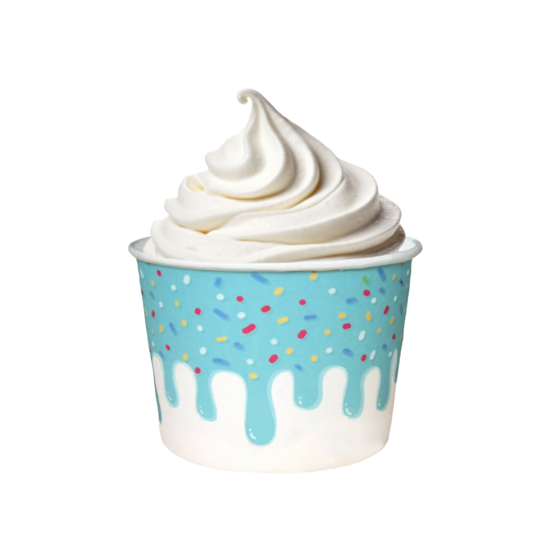 Стакан картонный Глазурь с цветной печатью 120 мл 40 шт. (50606943353) - фото 2 Стакан картонный Глазурь с цветной печатью 120 мл 40 шт. (50606943353) - фото 2