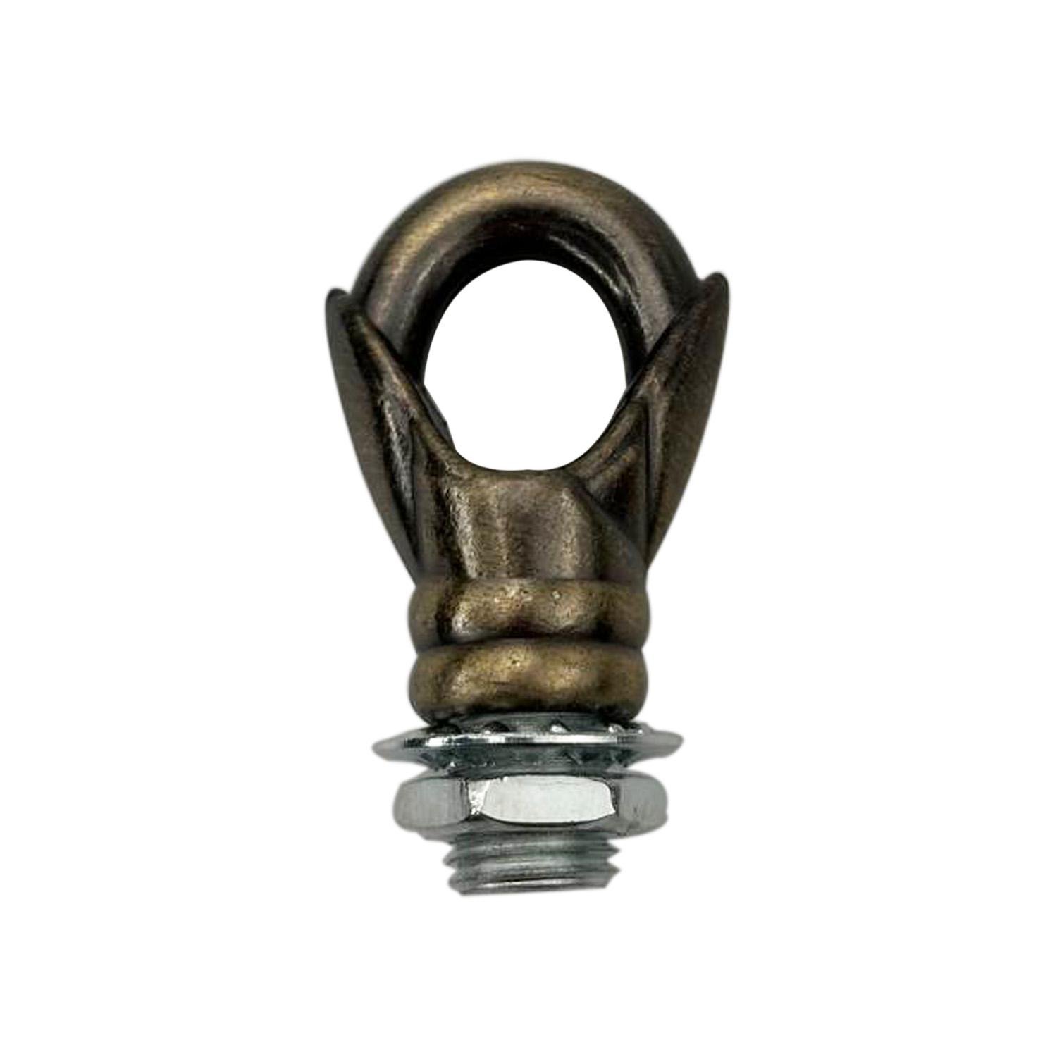 Крючок литой М10х1 D22 Бронза