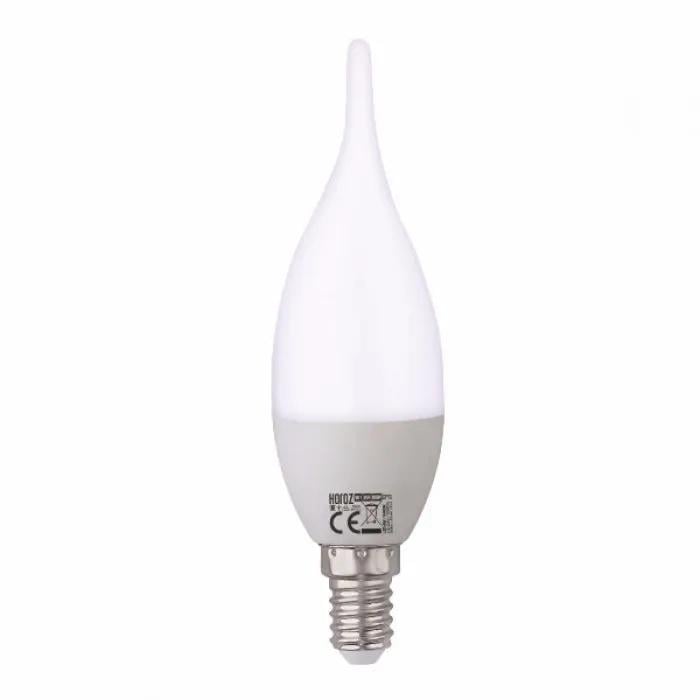 Лампа Horoz Electric у формі свічки на вітрі SMD LED 10 W 6400K Е14 1000 lm 175-250 V (001-004-0010-010) - фото 1