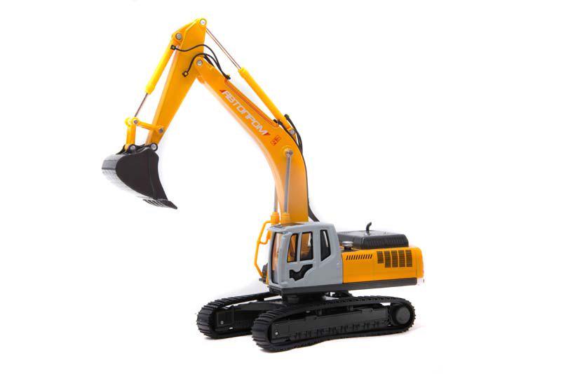 Игрушечная стройтехника Автопром 776-7-8-9 1:50 Экскаватор металл (6154s32995)