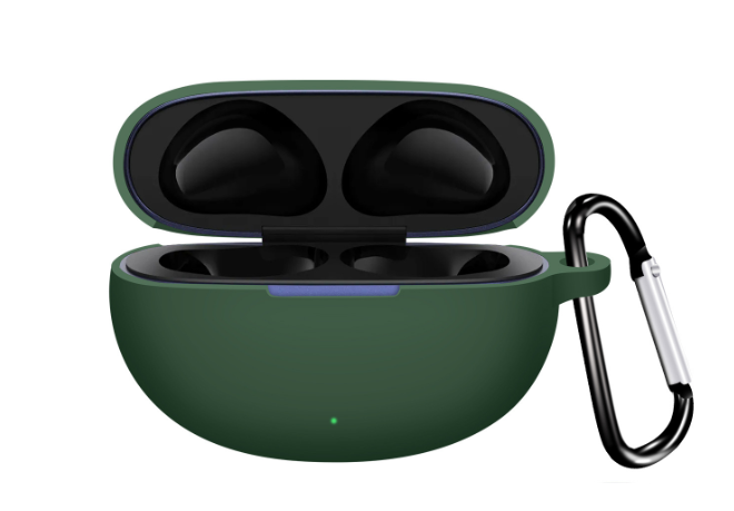 Чехол-накладка CDK Silicone Candy Friendly с карабином для Realme Buds Air 6 Green (017343)