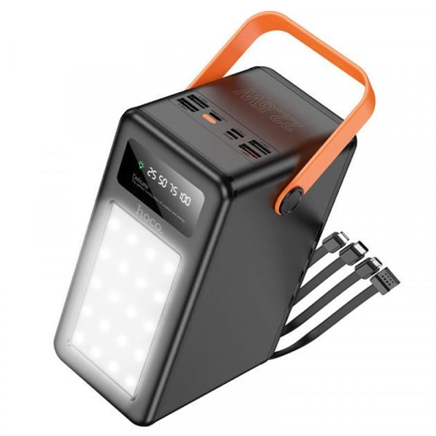 Повербанк Hoco DB120 Prometheus 22,5W fully compatible PB/Lamp 120000 mAh Black