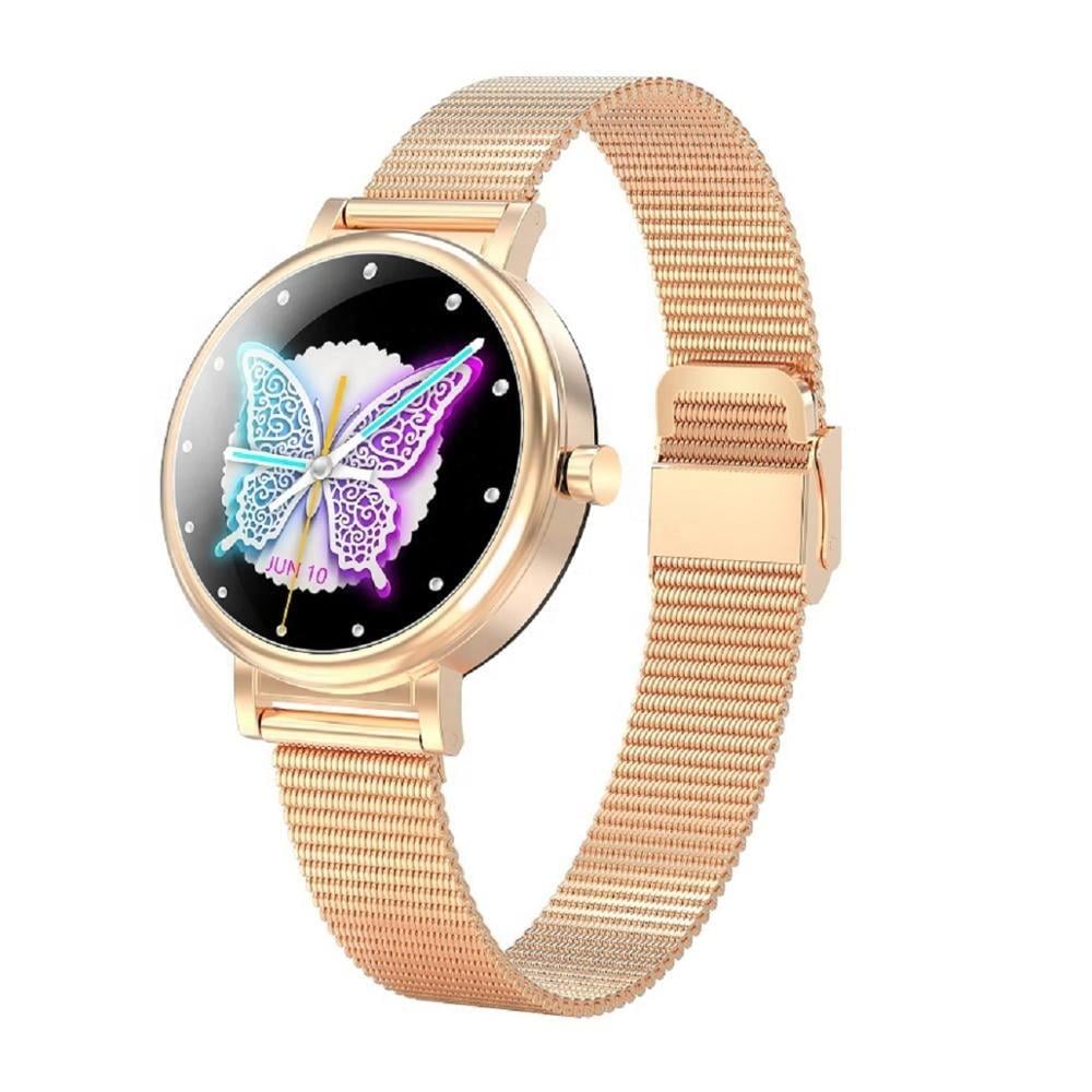 Смарт-годинник Linwear LW06 Metal з вимірюванням тиску Золотий