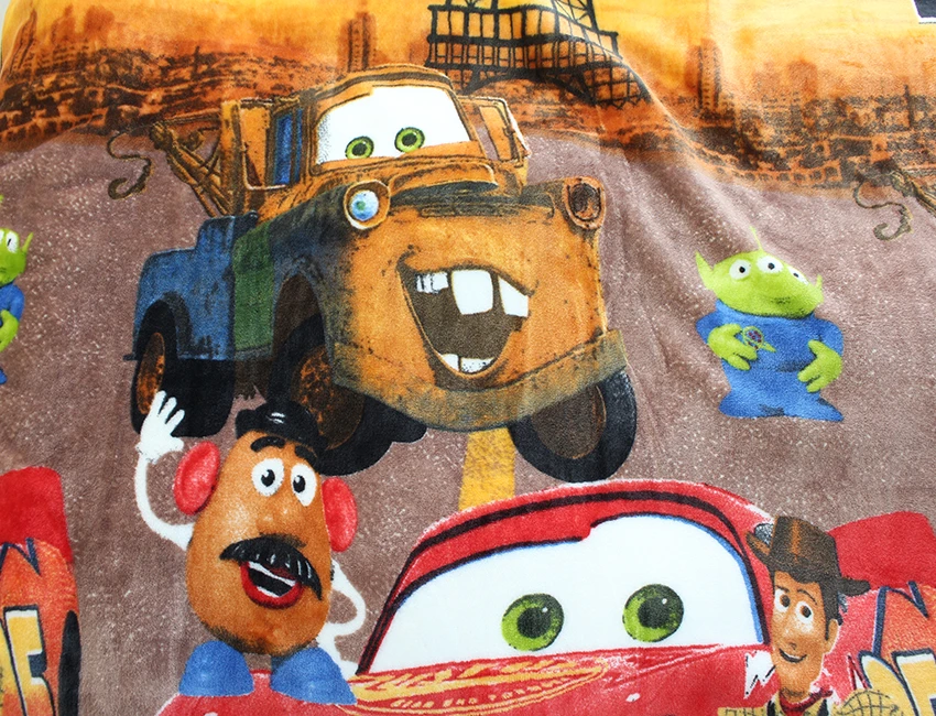 Плед TAG Tekstil тачки велсофт для хлопчика VL-SF119 160x220 см (2843) - фото 2 Плед TAG Tekstil тачки велсофт для хлопчика VL-SF119 160x220 см (2843) - фото 2