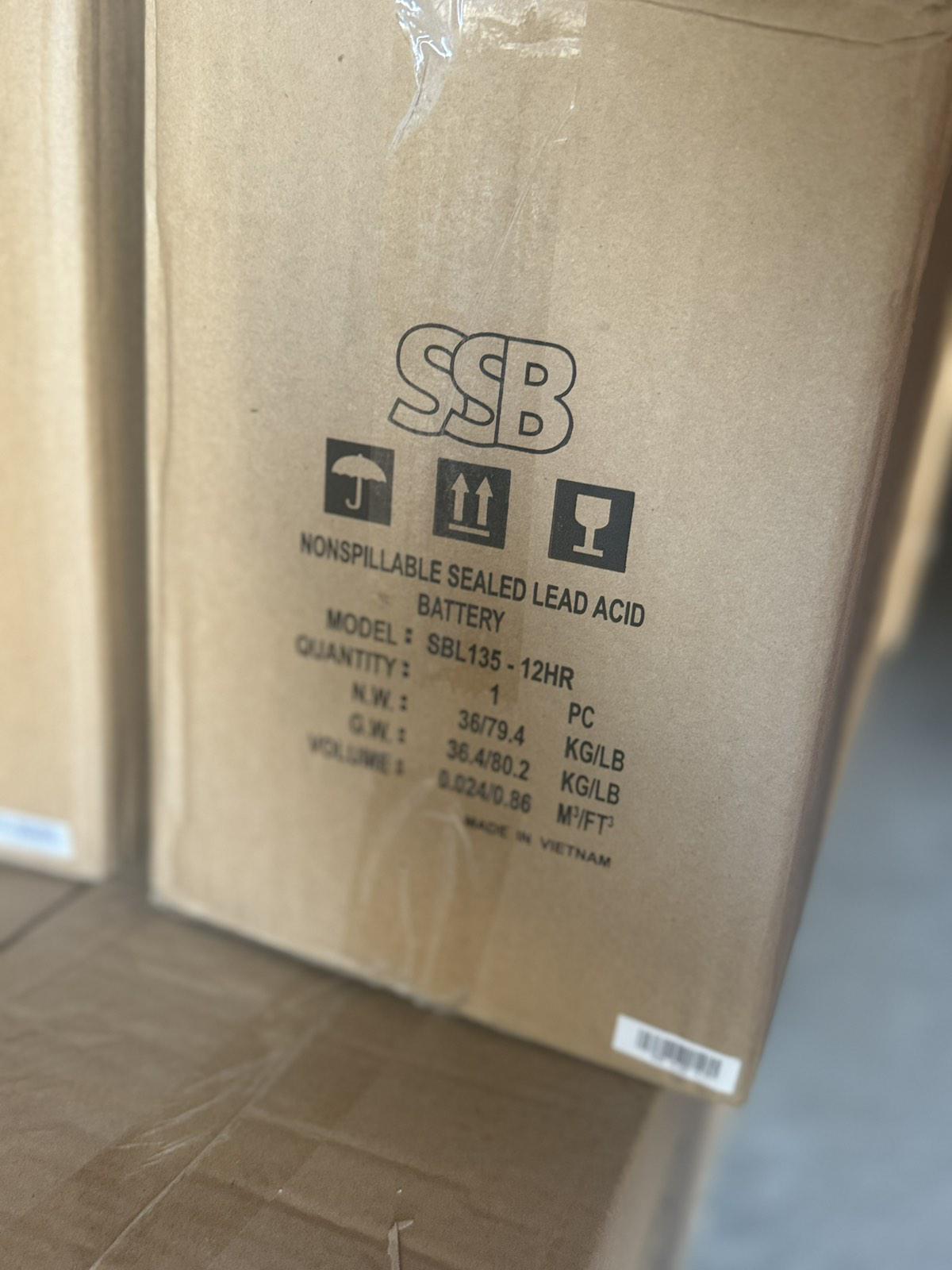 Акумулятор свинцево-кислотний AGM SBL 135-12HR 135Ah (SSB135) - фото 6 Акумулятор свинцево-кислотний AGM SBL 135-12HR 135Ah (SSB135) - фото 6