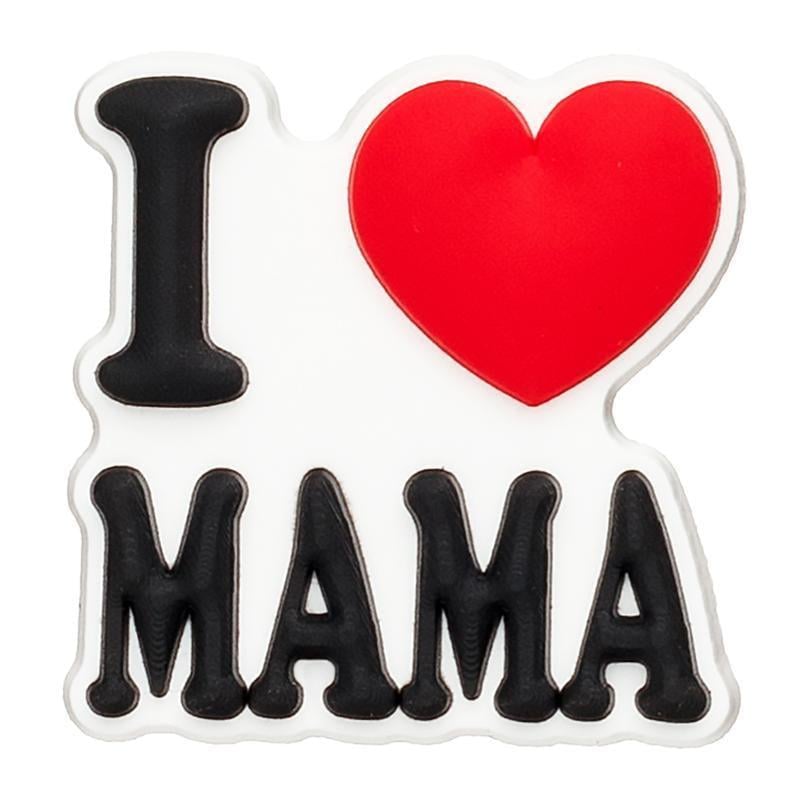 Джибітс для кроксів 0225 "I love mama" 1 шт. (2236673744)