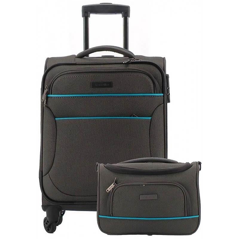 Чемодан и сумка Travelite Story S 16/29 л Anthracite (TL091141-04)