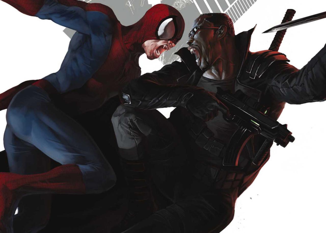 Картина постер Gee! Marvel heroes Герои Марвел Блэйд 60х40 см MH.09.039