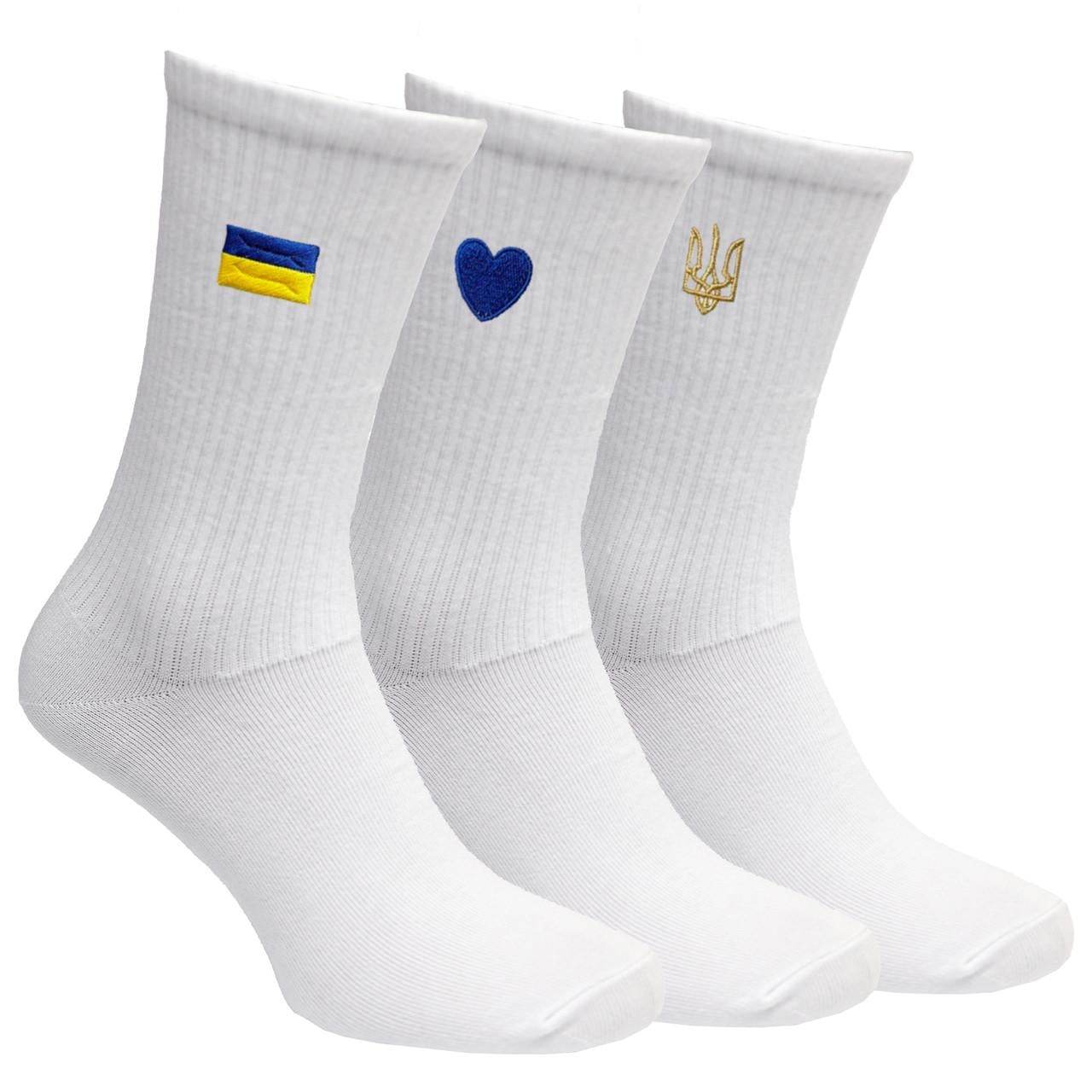 Набор носков патриотический Premier Socks Люблю Украину 3 пары р. 36-39 Набор носков патриотический Premier Socks Люблю Украину 3 пары р. 36-39