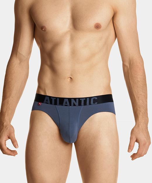Трусы мужские спорт Atlantic MP-1570 пим хлопок S Светлый деним (MP-1570SDENJ)