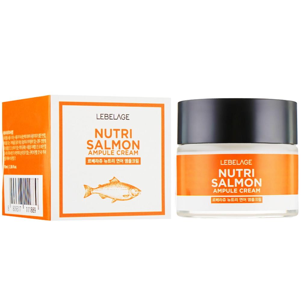 Крем питательный Lebelage Ampule Cream Nutri Salmon с лососевым маслом 70 мл (8809317111889) Крем питательный Lebelage Ampule Cream Nutri Salmon с лососевым маслом 70 мл (8809317111889)