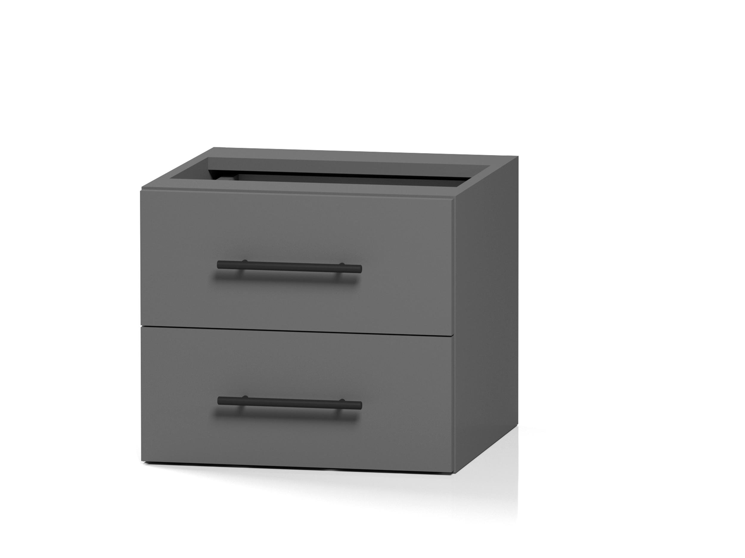 Тумба подвесная Orange-Line ОП-402 Графит (404345)