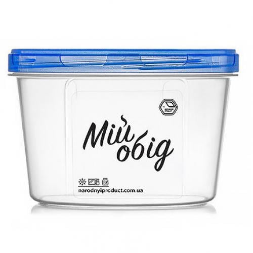 Контейнер пищевой Stenson с резьбой 1 л d 14х10 см (NP-81с)