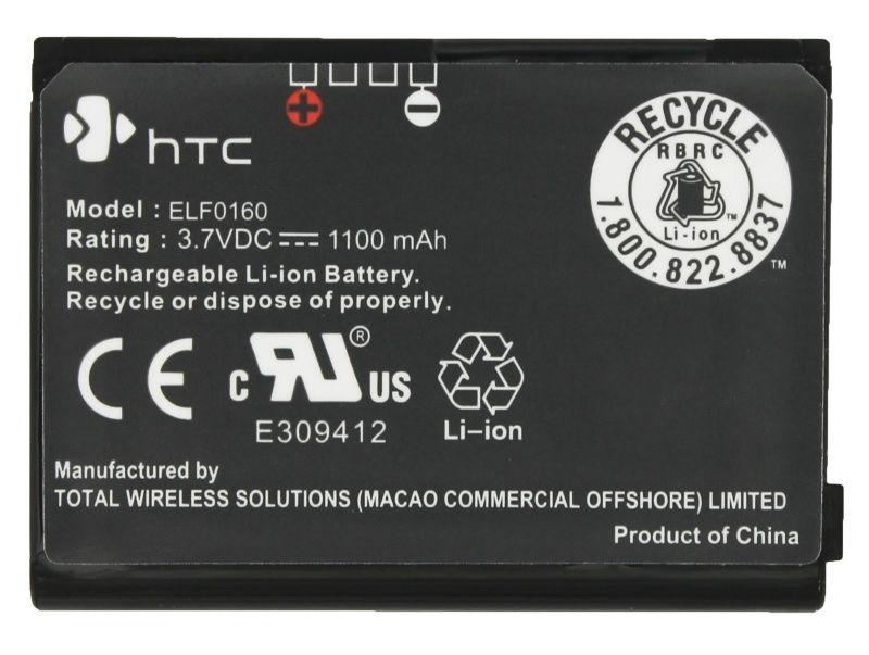 Батарея для HTC P3450/Touch/DOPOD-S1/O2-Xda nova/T-MOBILE-MDA Touch/S500 ELF0160 1100 mAh HC Батарея для HTC P3450/Touch/DOPOD-S1/O2-Xda nova/T-MOBILE-MDA Touch/S500 ELF0160 1100 mAh HC