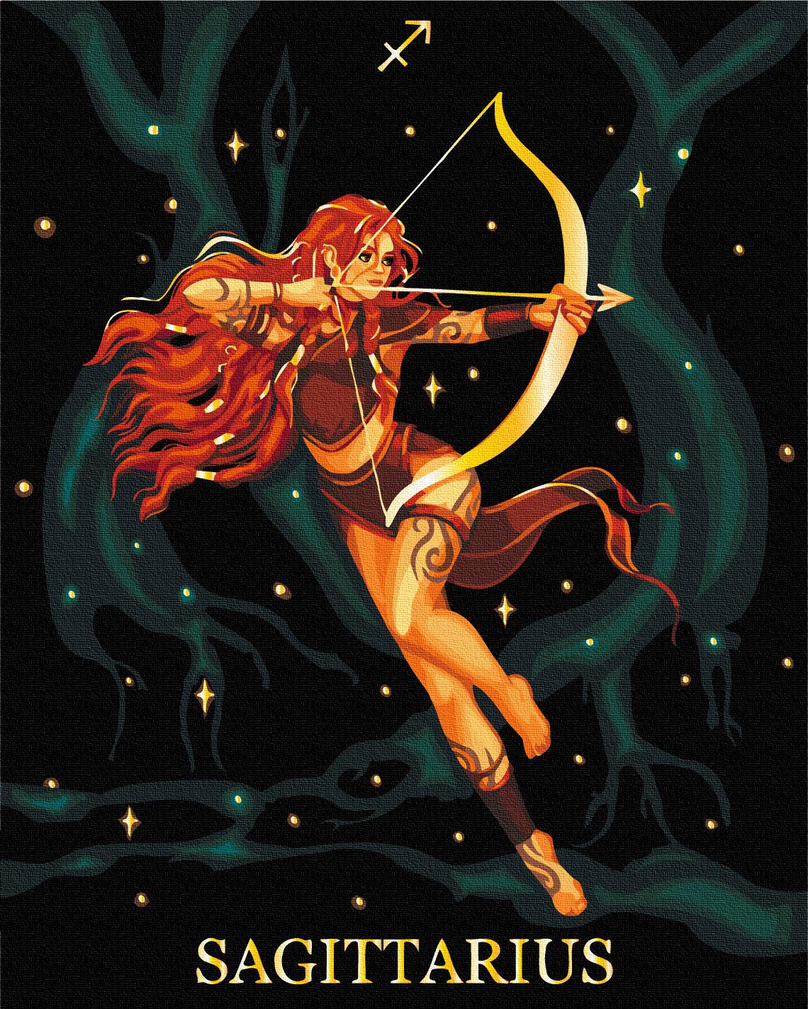 Картина за номерами Brushme Стрілець 40x50 см (BSB0037)